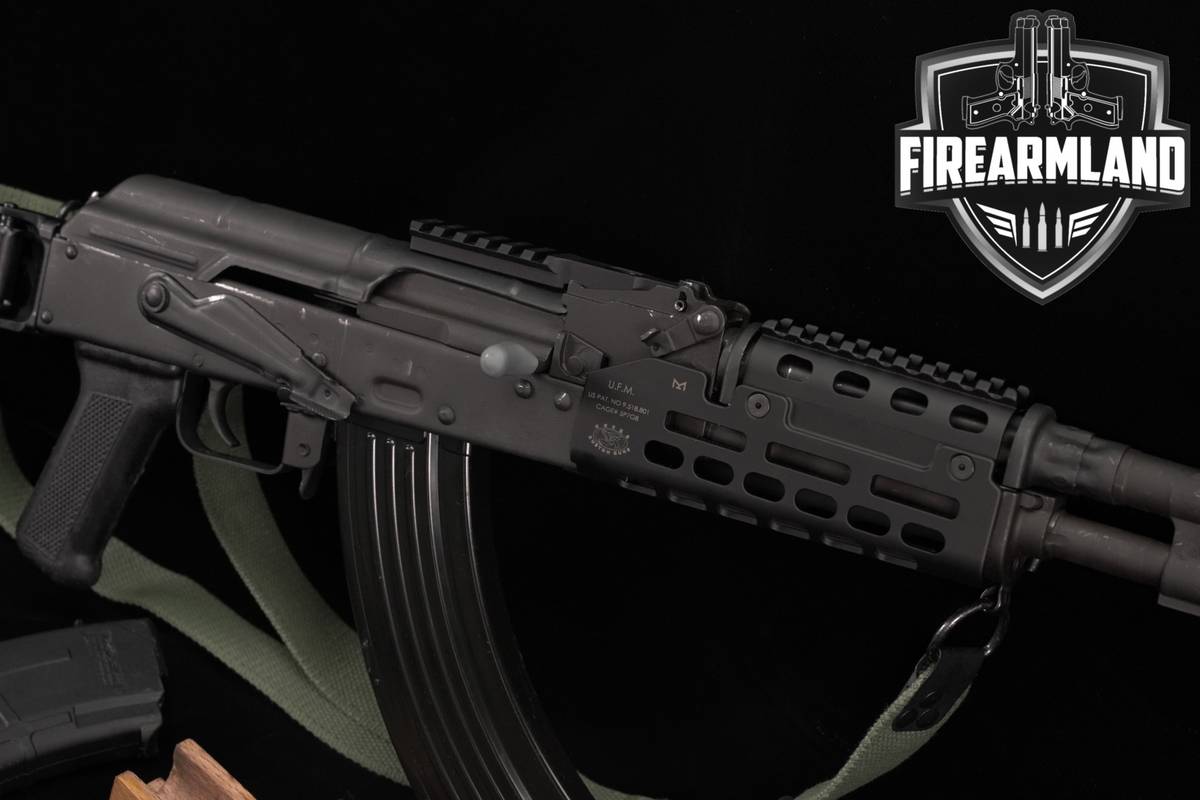 Romarm/Cugir Draco 7.62x39 AKM AK47 AK-47 KREBS M-LOK, BONE STEEL BRACE