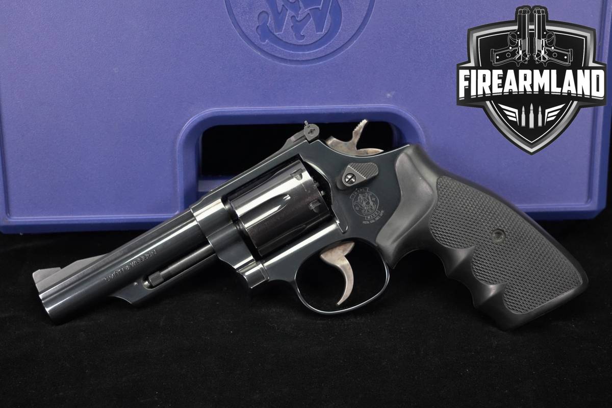 2008 Smith & Wesson Model 19-8 S&W 357 Magnum Blued K-FRAME +ORIG CASE