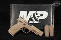 Smith & Wesson (S&W) M&P 40 M2.0 Full Size, Thumb Safety .40 S&W FDE in Good Condition Image 2