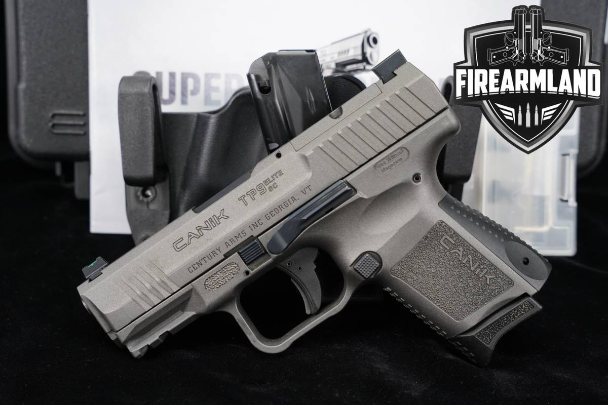 Canik TP9 Elite SC 9mm 3.6" Tungsten Grey +ORIG CASE & 2 MAGS