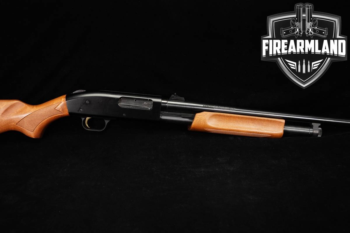 Mossberg 500A Slugster 12-Gauge 24" Blued & Hardwood 500 A Ported