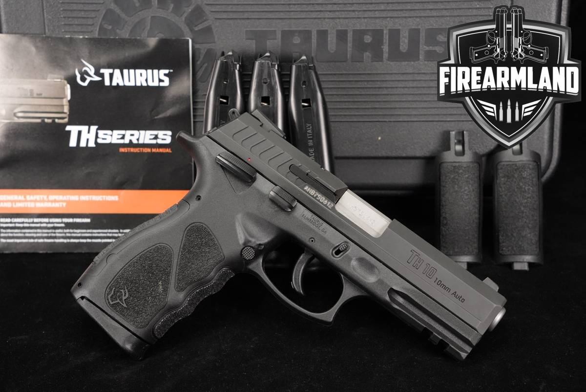 Taurus TH10 10mm 4.25 TH-10 +4 MAGS, ORIG CASE