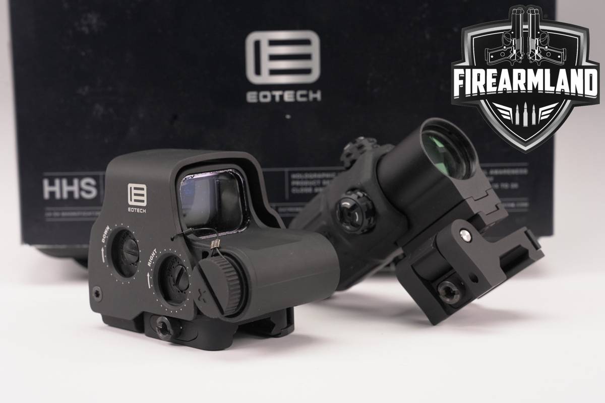EOTECH HHS II EXPS2 W/ G33 3x Magnifier COMBO 2 Dot Speed Ring