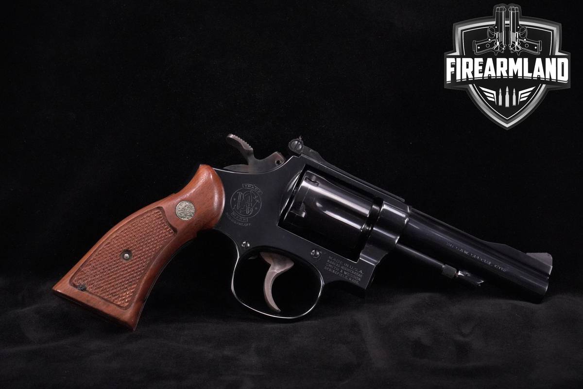 1981 Smith & Wesson Model 15-4 K-38 Combat Masterpiece 38-Special S&W 15-4