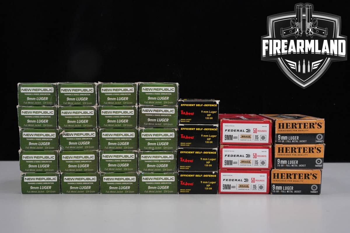 1500 RDS! 9mm Ammo 9-mm