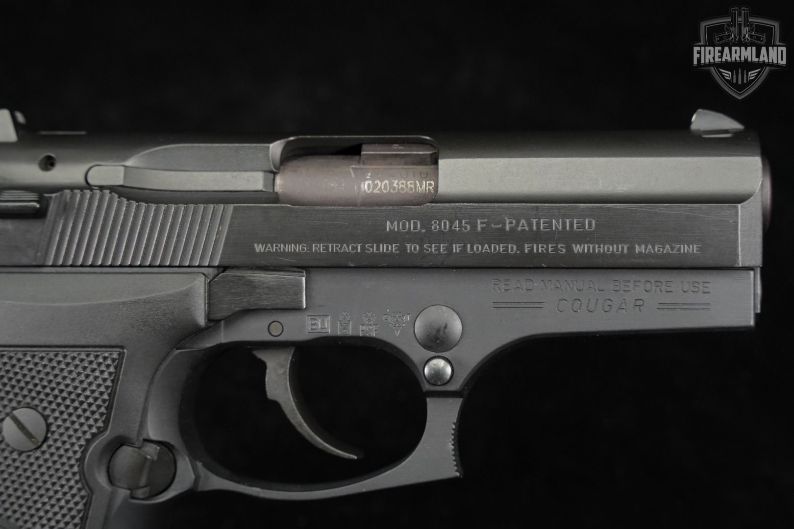 Beretta 8045F Cougar .45 ACP 3.7