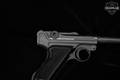 1917 Deutsche Werke Erfurt (DWE) P08 Police Reissue 9mm Luger Blued in Good Condition Image 4