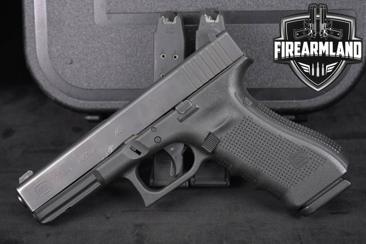 Glock 22 Gen4 G22 Gen 4 40 S&W 4.49 +3 MAGS & ORIG CASE
