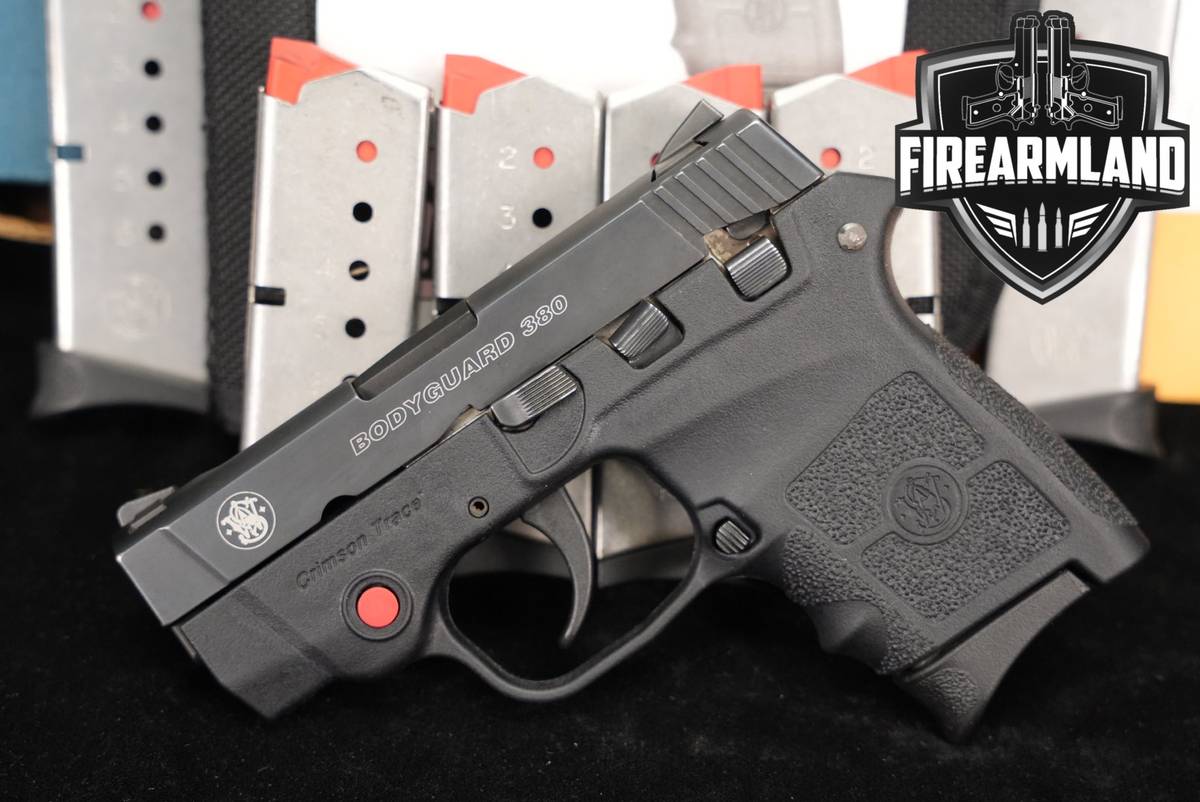 Smith & Wesson Bodyguard 380 S&W 380ACP BG380 BG +7 MAGS, OG BOX, CT LASER