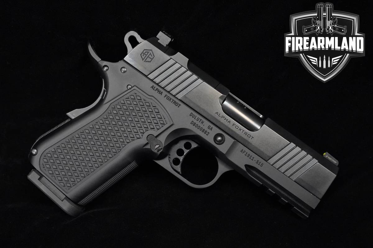 Alpha Foxtrot 1911-S15 9mm 1911 3.5" Alpha-Foxtrot 1911-S15 +ORIG CASE