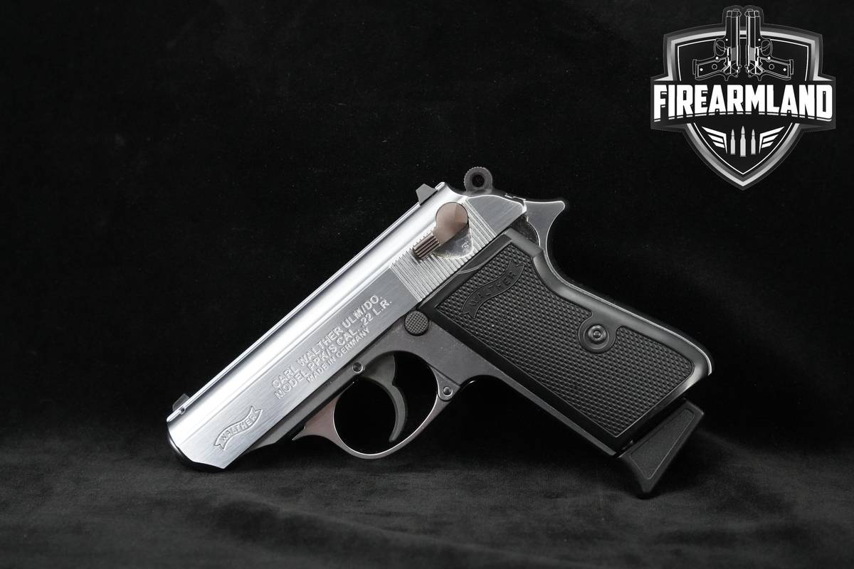 Walther PPK/S 22LR Stainless Walther PPK/S PPKS PPK-S +3 MAGS & ORIG CASE