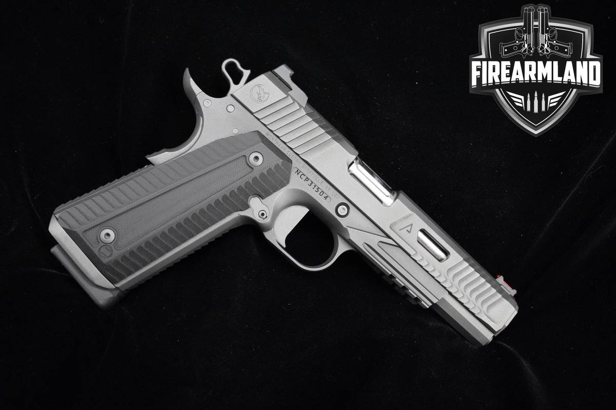 RARE Nighthawk Custom Agent 2 9mm 1911 5" Smoke Cerakote 1911A1 ORIG CASE