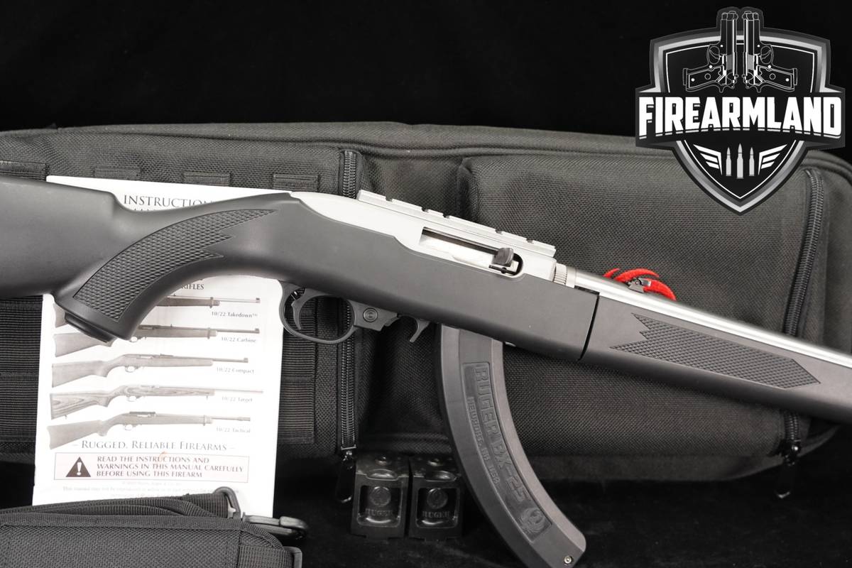 Ruger 10/22 Takedown 22LR 18.5 Stainless 10 22 1022 +3 MAGS & ORIG CASE