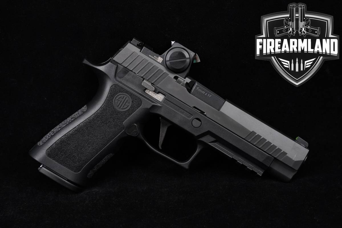 LIKE-NEW Sig Sauer P320 XSeries FULL 9mm 4.7" +3 MAGS, ORIG CASE & ROMEO-X