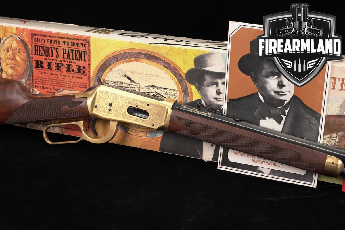 LIMITED Winchester Model 94 OLIVER F COMMEMORATIVE 38-55 M94 +ORIG BOX