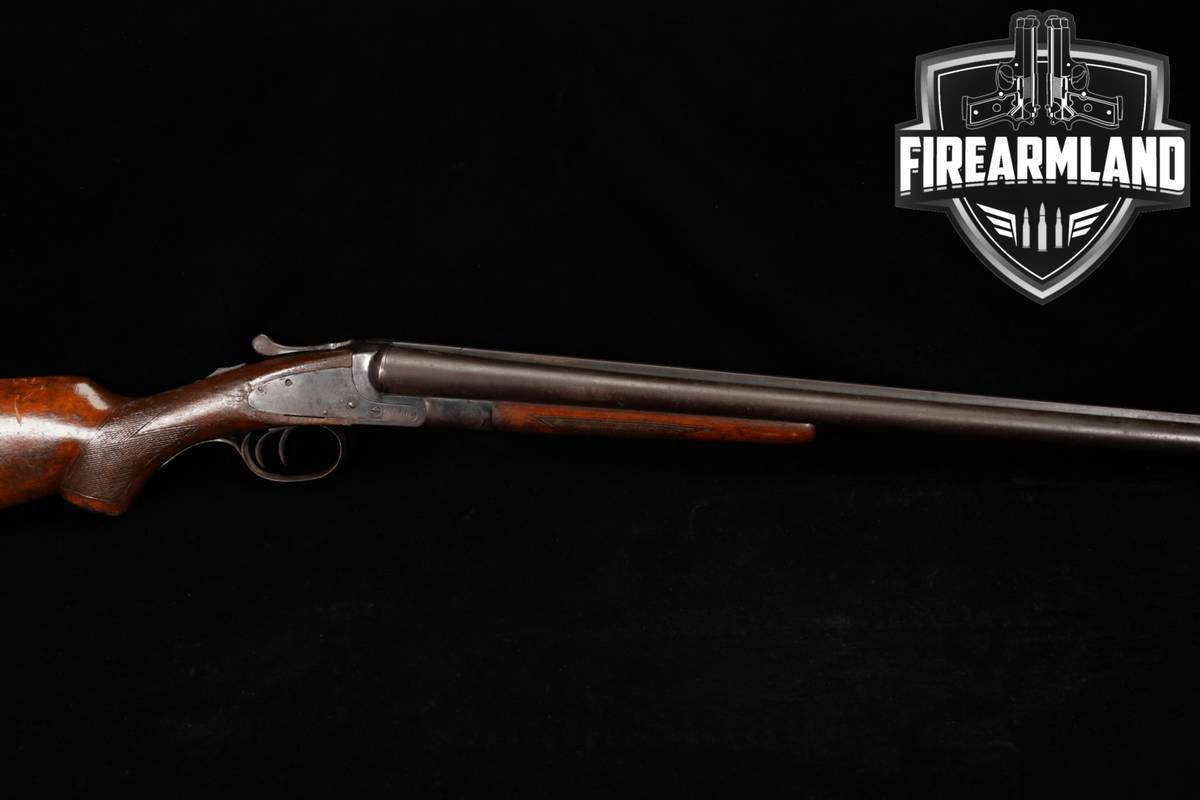 L.C Smith Field Grade Featherweight Frame Extractor 12-Gauge 30 Walnut SxS