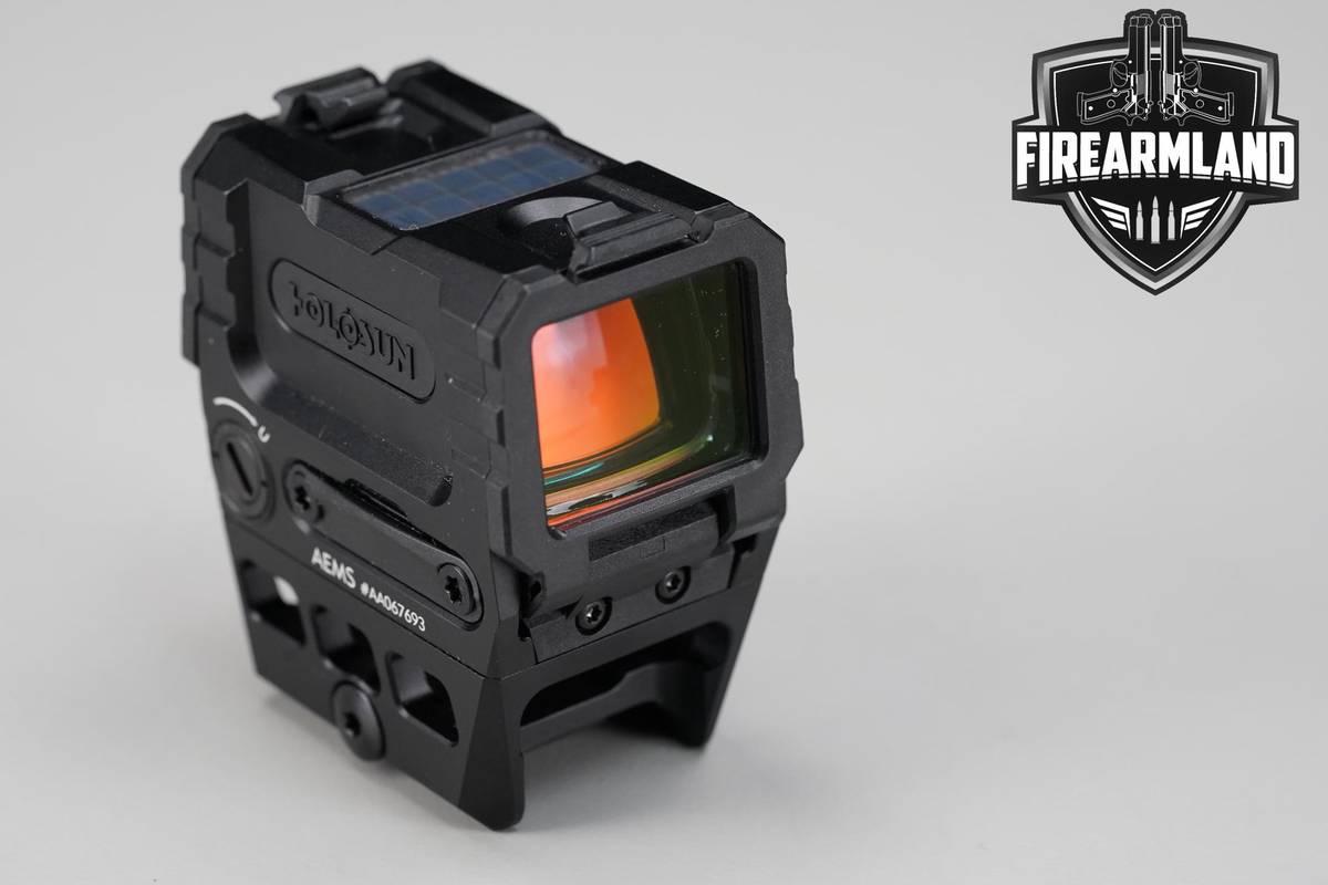Holosun AEMS 2 MOA Red Dot & 65 MOA Circle Reticle