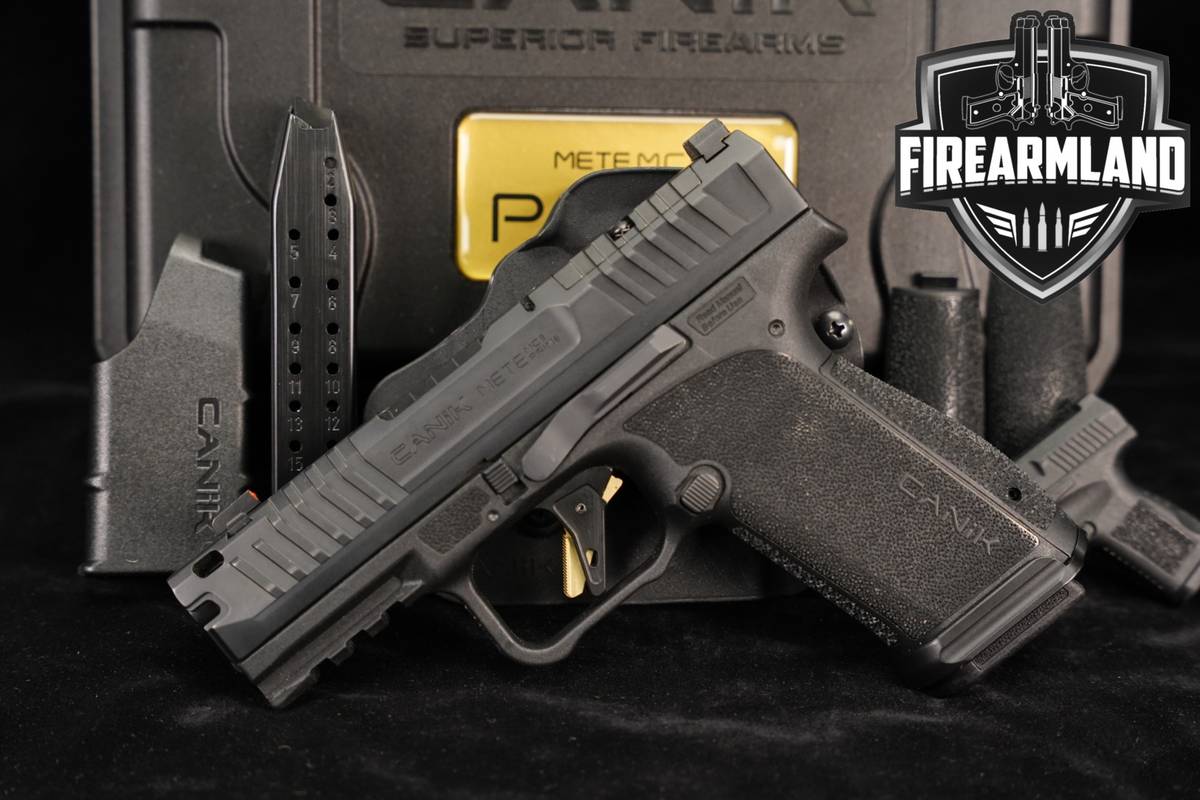 Canik METE MC9 Prime 9mm 3.64 MC-9 COMP +2 MAGS, ORIG CASE & HOLSTER
