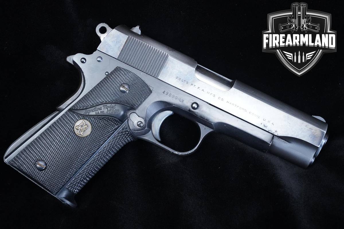 1967 Colt Commander Model 45 ACP 1911 4.25" Blued Commander 1911