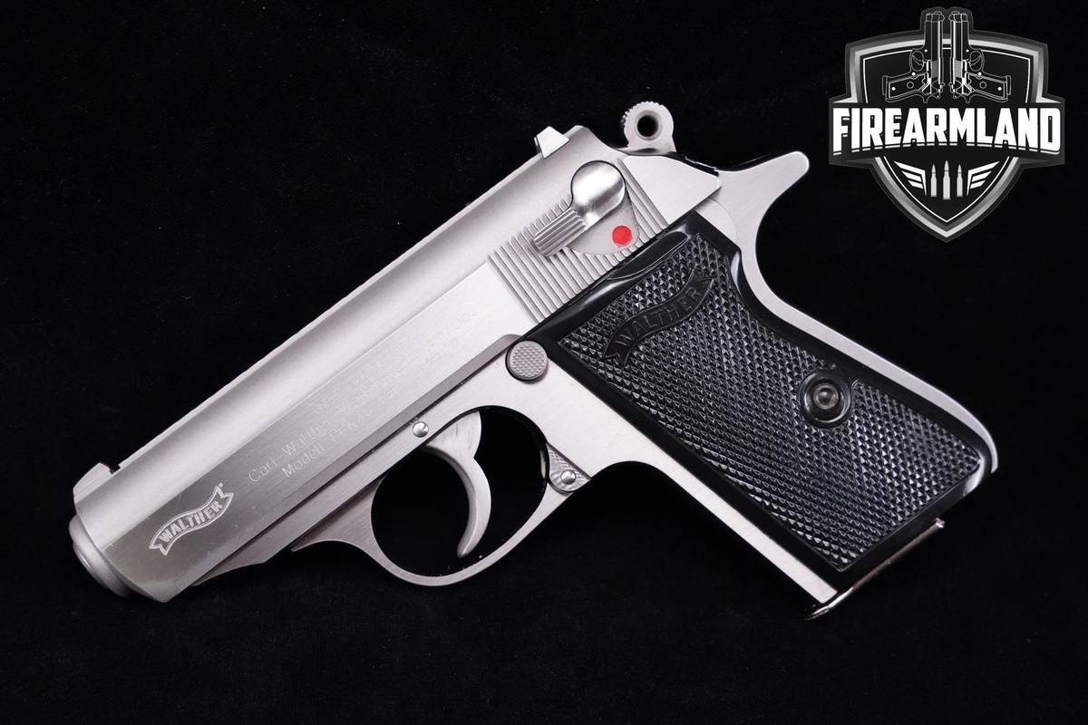 2002-2008 Walther PPK/S-1 32 ACP 3.3" Stainless Steel PPKS PPK S DA/SA