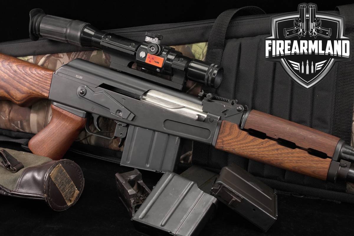 Rapid Fire Troy M76 8mm Mauser Blued & Wood DMR +4 MAGS & ZRAK SCOPE, CASE