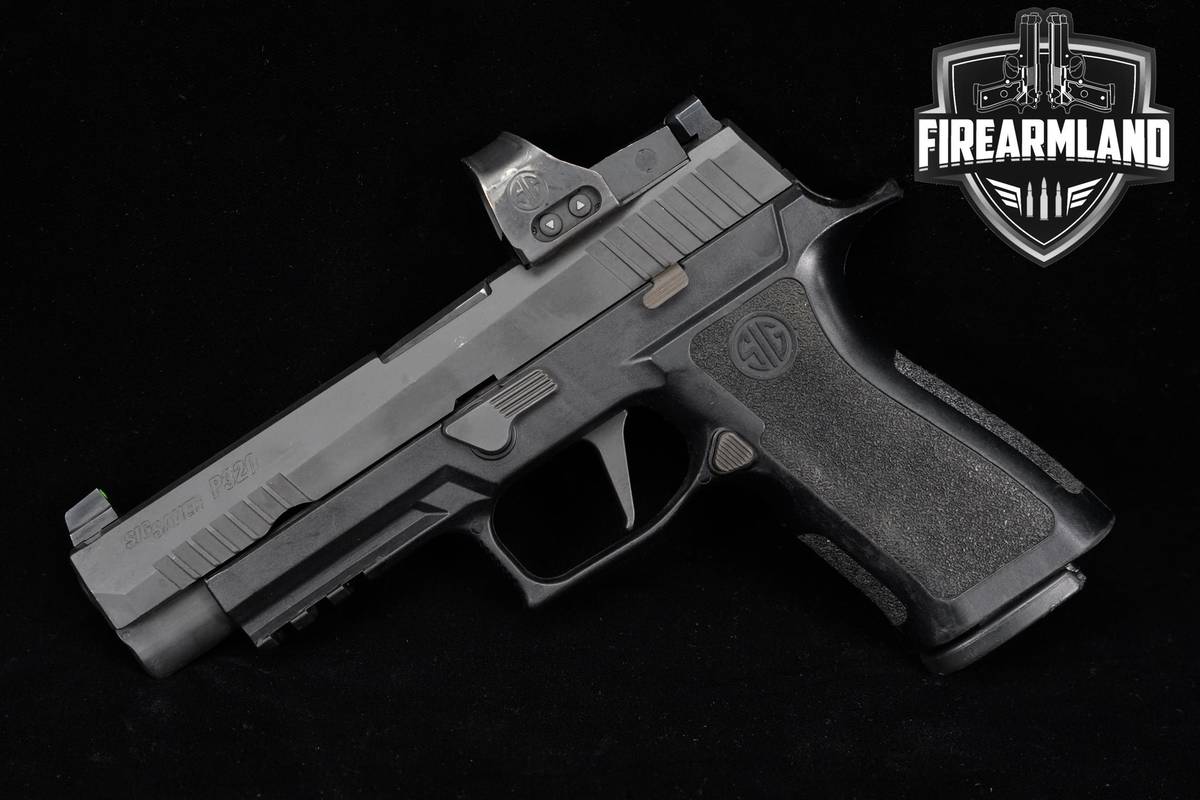 Sig Sauer P320 Full-Size PRO RXP 9mm 4.7 P-320 +2 MAGS, ORIG CASE & OPTIC