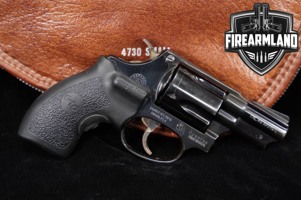 Taurus Model 85 38 Special 2" Snubnose Blued M85 DA/SA +LASERGRIPS
