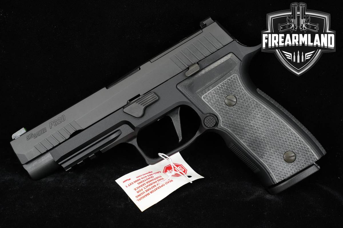 LNIB Sig Sauer P320 AXG Full 9mm 4.7" P-320 Optic-Ready +3 MAGS & ORIG CASE