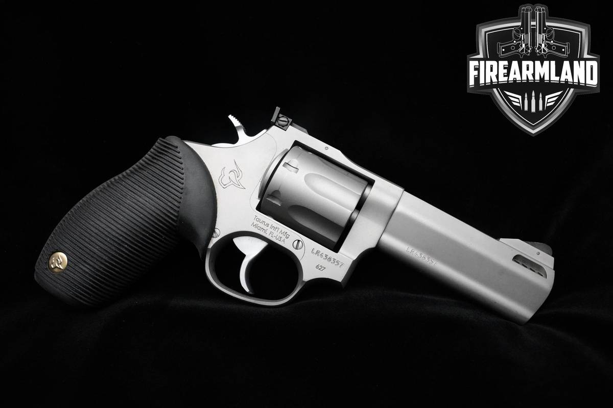 Taurus 627 Tracker 357 Magnum 4" Stainless Steel Taurus DA/SA