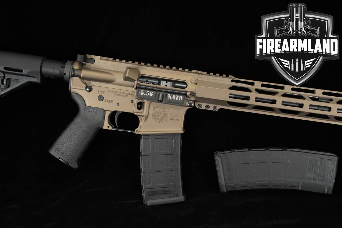 Diamondback DB15 5.56 NATO AR-15 AR15 16" FDE +2 MAGS