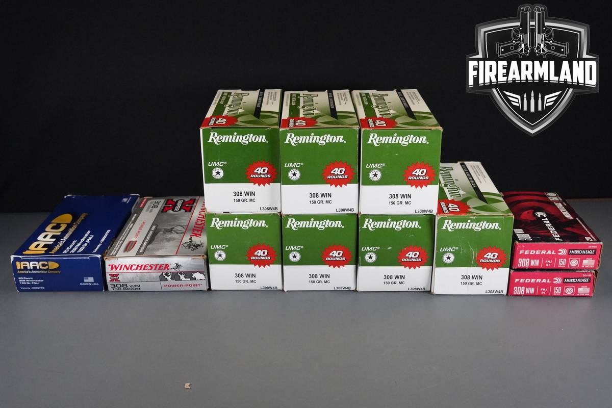 308 Win Ammo 308-Win Ammunition 360 ROUNDS
