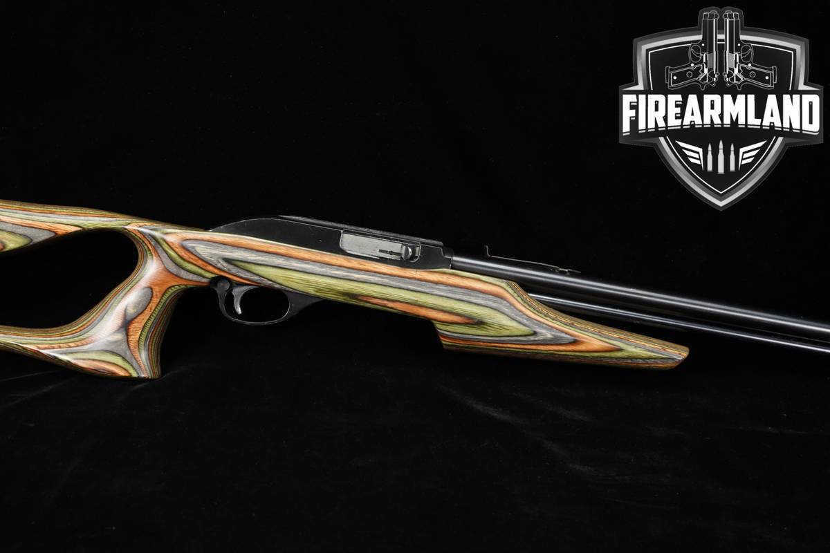 JM Stamped Marlin Glenfield Model 60 22LR 22 Blued & Laminated Wood
