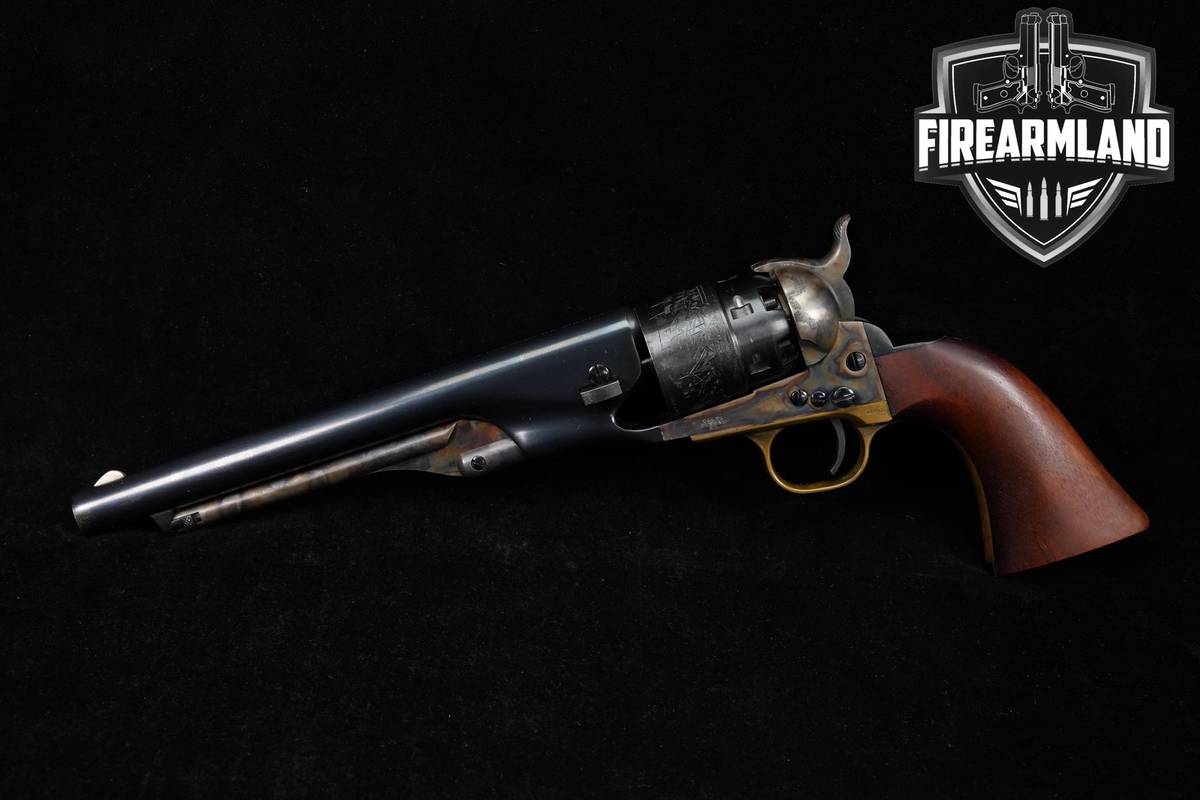 1870s Colt Model 1860 Army Contribute 44 8" Blued & Case-Hardened