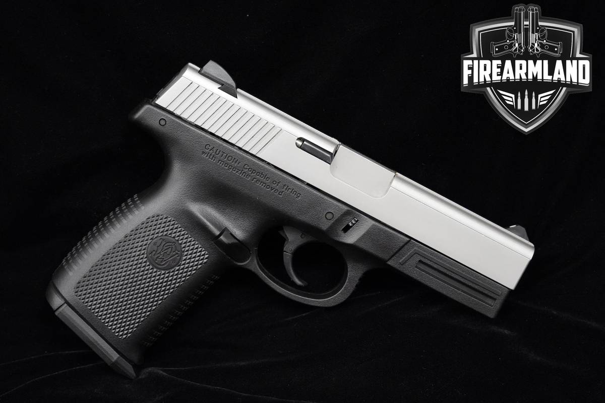Smith & Wesson (S&W) SW9VE 9mm Stainless Steel S&W-SW9VE +2 MAGS & ORIG BOX