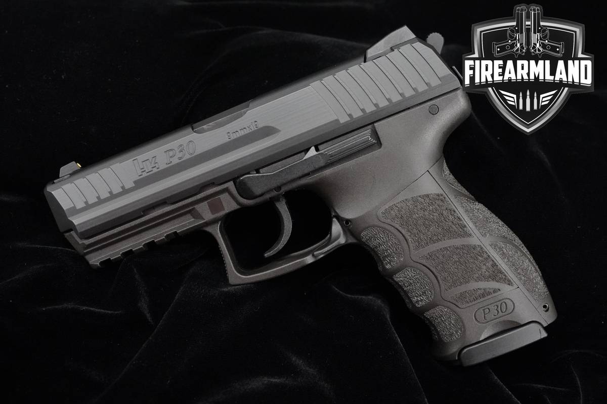 Heckler & Koch (H&K-HK) P30 V3 9mm 3.85" H&K-HK-P30 P-30 4 MAGS & ORIG CASE