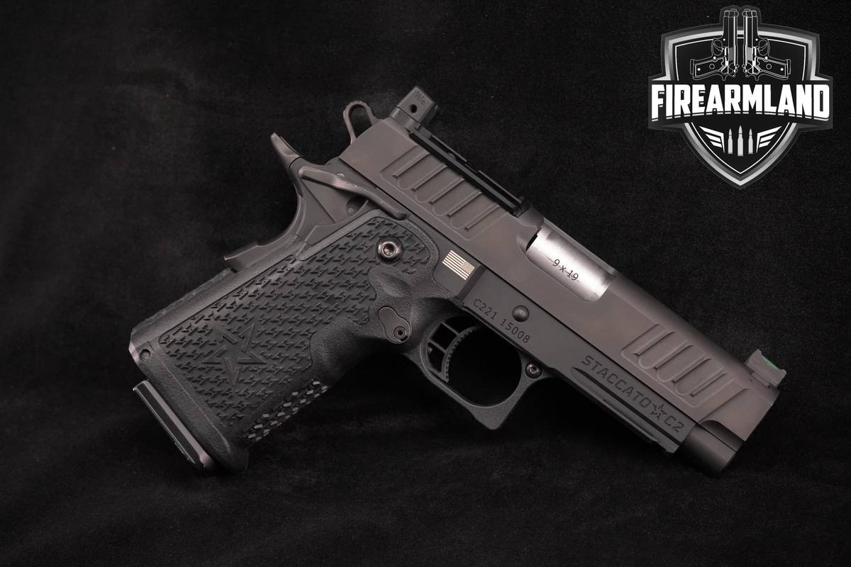 Staccato C2 Optic Ready (ODS) 9mm 1911 2011 STI 3.9" +3 MAGS & OG CASE