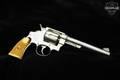 1938-39 Smith & Wesson (S&W) 44 Hand Ejector 2nd Model .44 Special Nickel Plating in Poor Condition Image 2