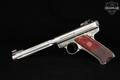 2014 Sturm Ruger Mark III Hunter .22 LR Stainless in Very Good Condition Image 3