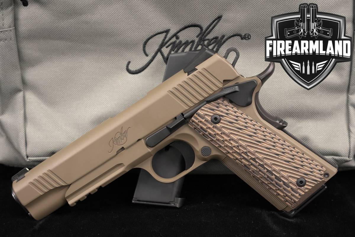 Kimber Desert Warrior NS Series I 45 ACP 1911 5" +2 MAGS, ORIG BOX