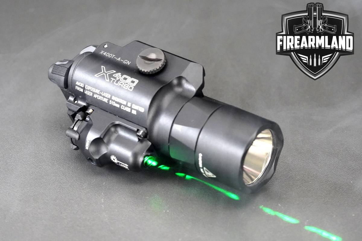 SureFire X400 Turbo Light/Green Laser SureFire X-400-Turbo