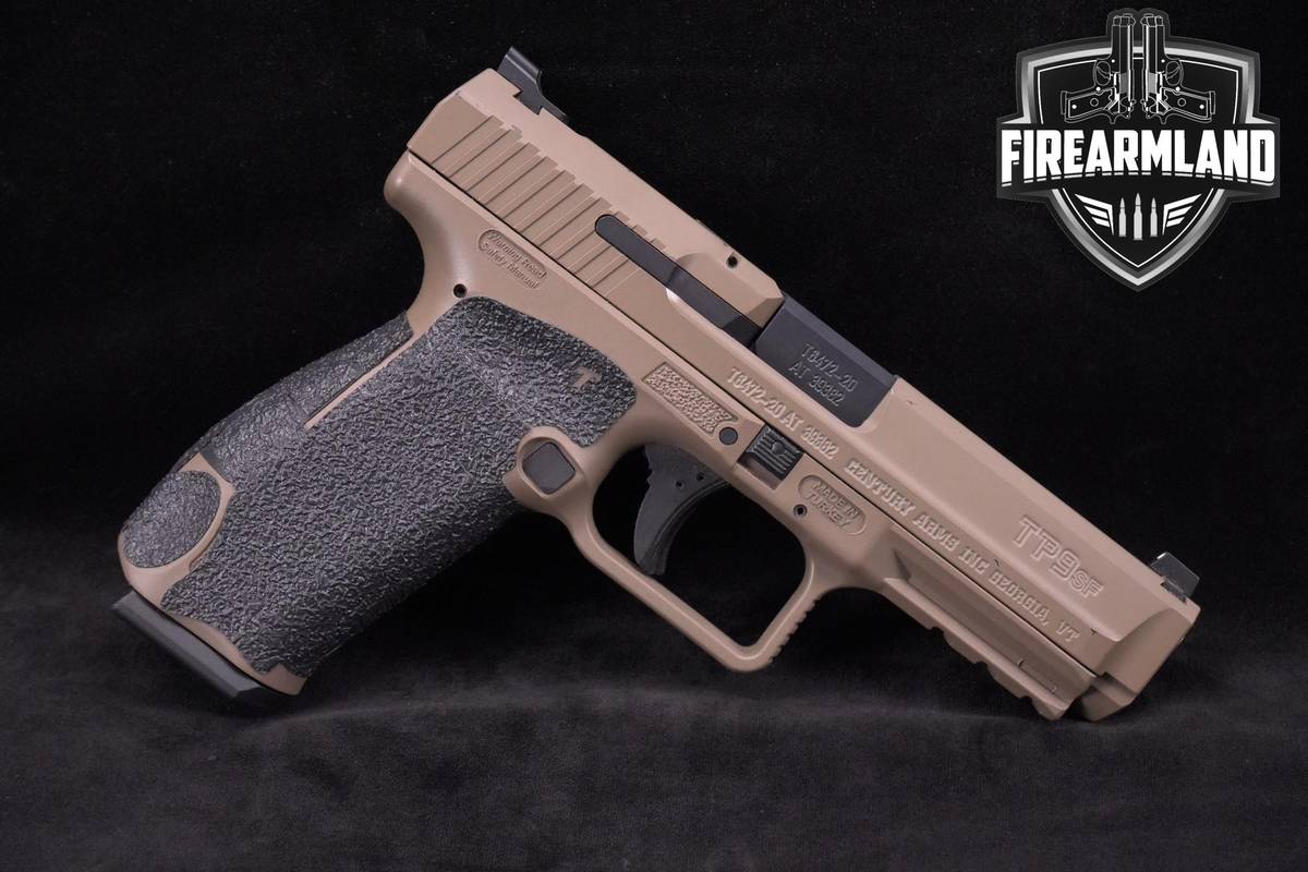 Canik TP9SF 9mm 4.46" FDE TP-9 TP9-SF +2 MAGS, ORIG CASE & HOLSTER