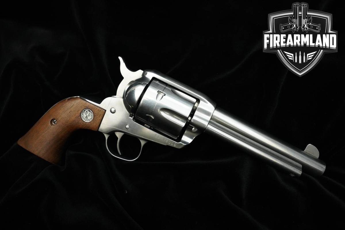 Ruger VAQUERO 44 Magnum 5.5" Stainless Steel VAQUERO Ruger 1995