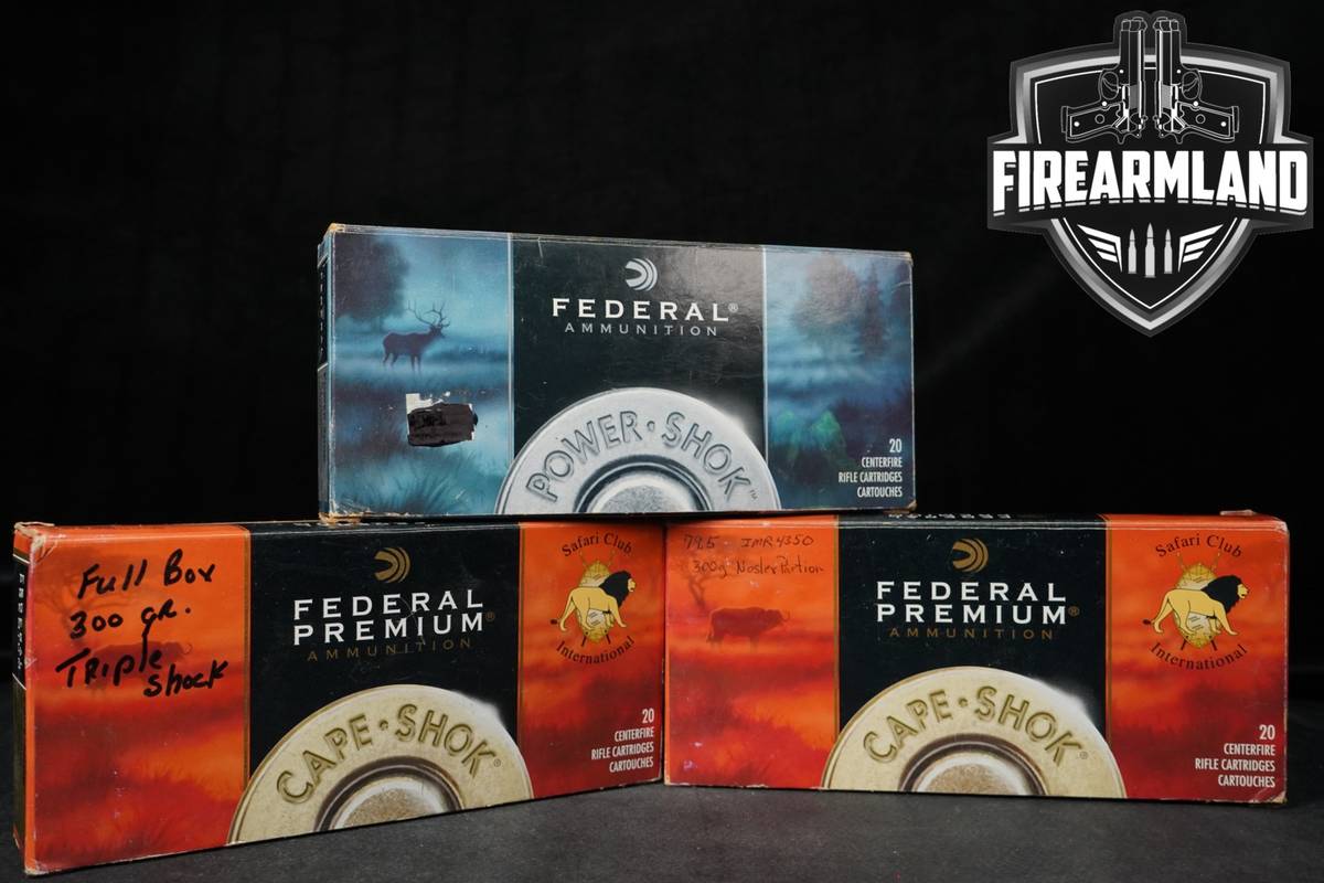 60 RDS! 375 H&H Ammo Ammunition