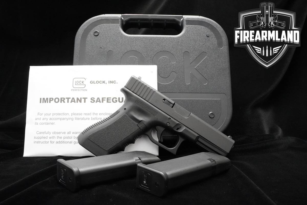LIKE-NEW Glock 17 Gen3 9mm 4.49" Tenifer Glock G17 Gen-3 +2 MAGS