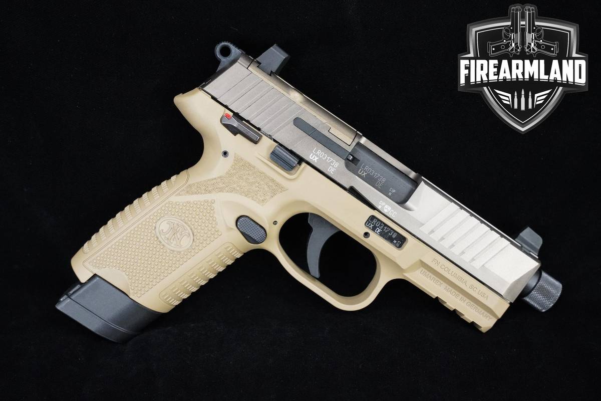 FN 502 Tactical 22LR FDE FN-502-Tactical +2 MAGS & ORIG CASE