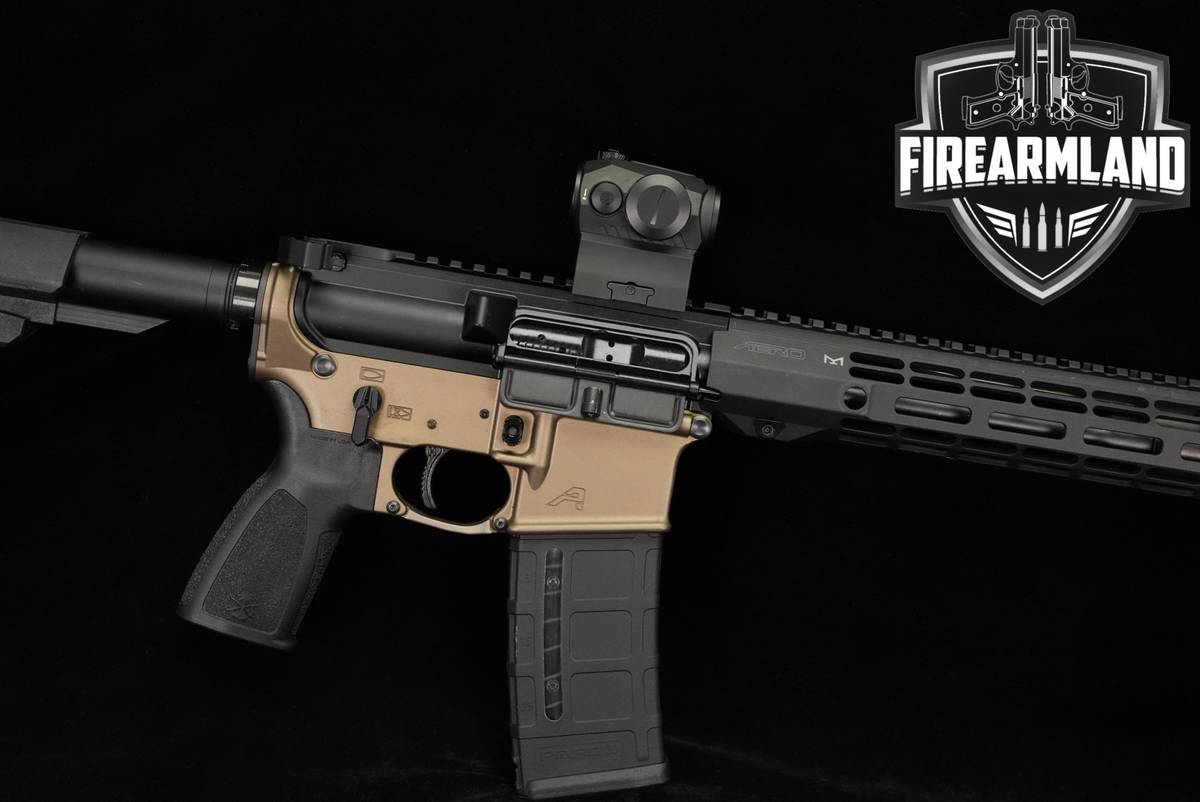 Aero Precision Model X15 5.56 NATO X-15 AR AR15 SB TAC +SIG ROMEO OPTICS