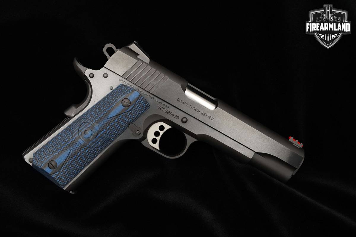 Colt 1911 Government Model Competition Series 9mm 9+1 Blued 1911 Colt 2017