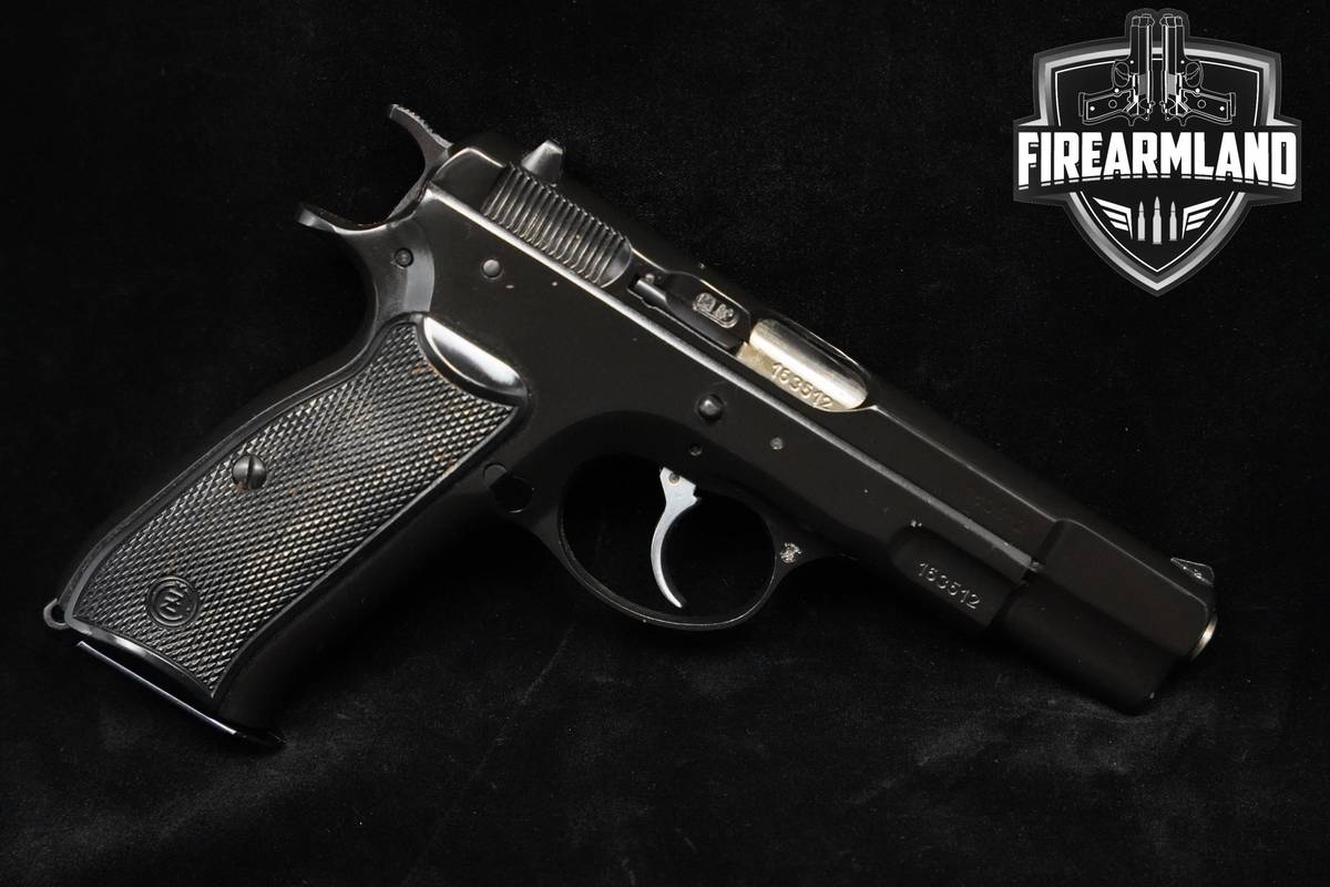 VINTAGE 1987 CZ Model 75 PRE-B 9mm 4.7" Czechoslovakia CZ-75 CZ75  DA/SA
