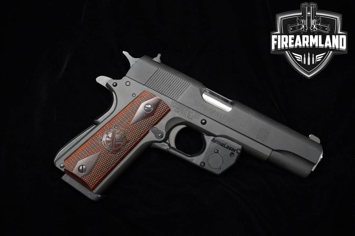 Springfield Armory 1911-A1 Mil-Spec 45 ACP 5" Springfield 1911A1 +RED LASER