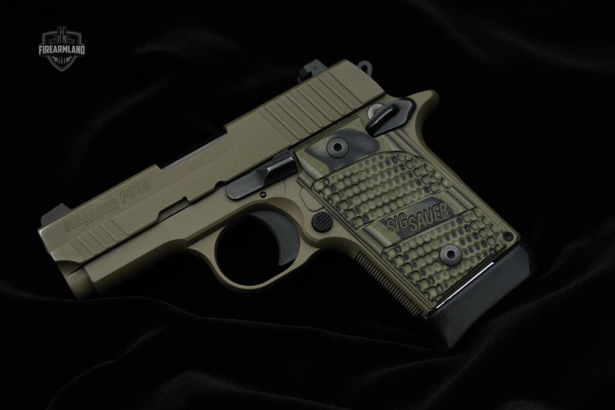 Sig Sauer P938 Scorpion Pistol 9mm SIG EDC CC P938 9 Compact Scorpion 9mm 